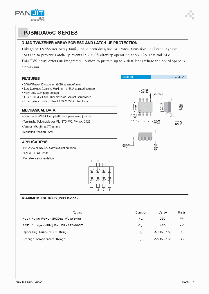 PJSMDA05C_8524052.PDF Datasheet