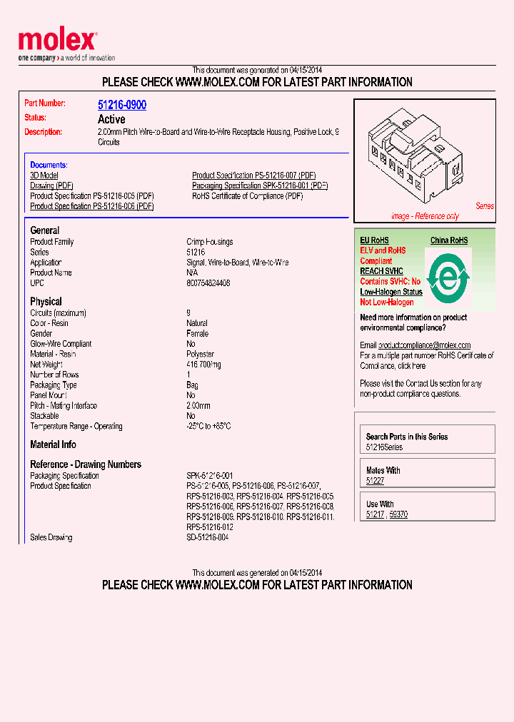 51216-0900_8524478.PDF Datasheet