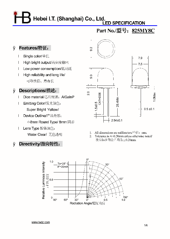825MY8C_8525016.PDF Datasheet