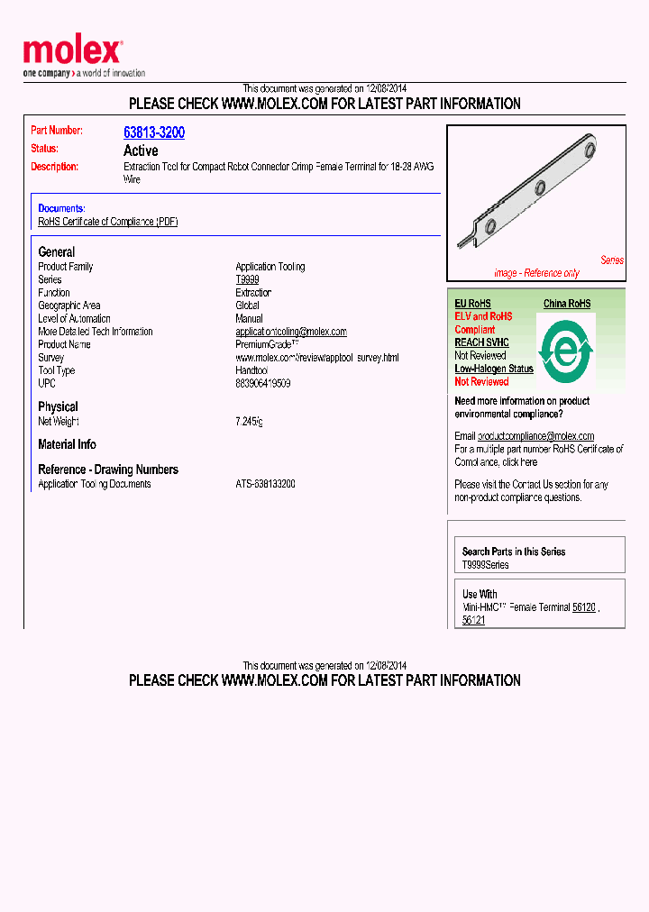 63813-3200_8527733.PDF Datasheet