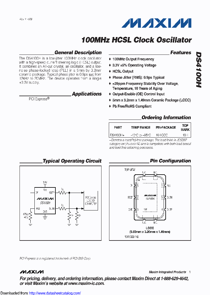 DS4100H_8527681.PDF Datasheet