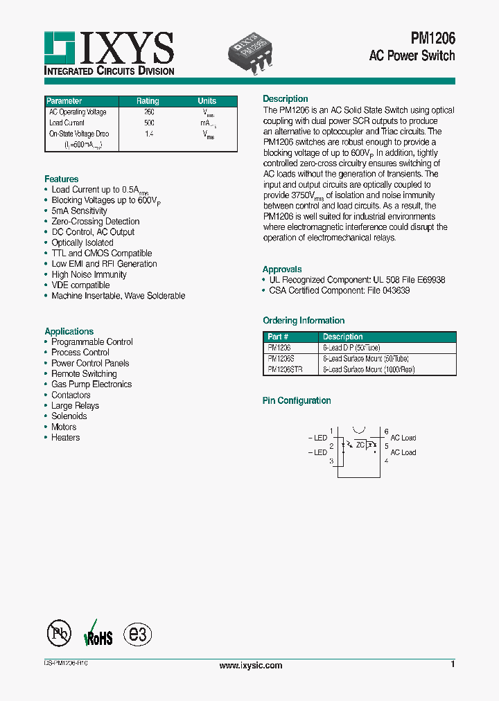 PM1206_8529320.PDF Datasheet