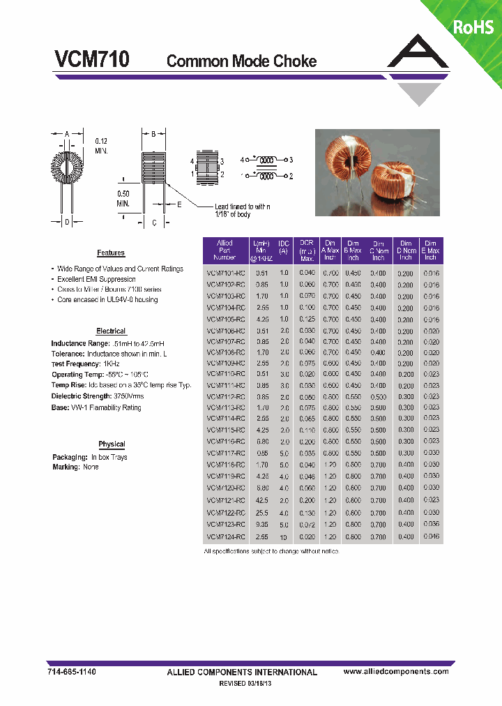 VCM7120-RC_8529545.PDF Datasheet