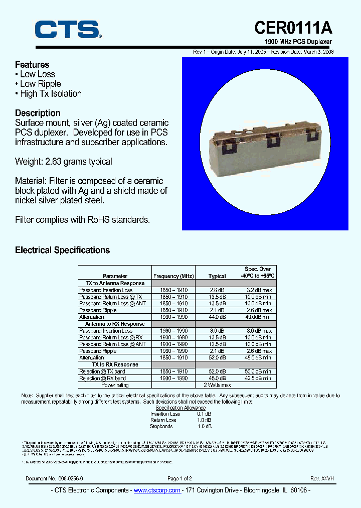 CER0111A_8533308.PDF Datasheet