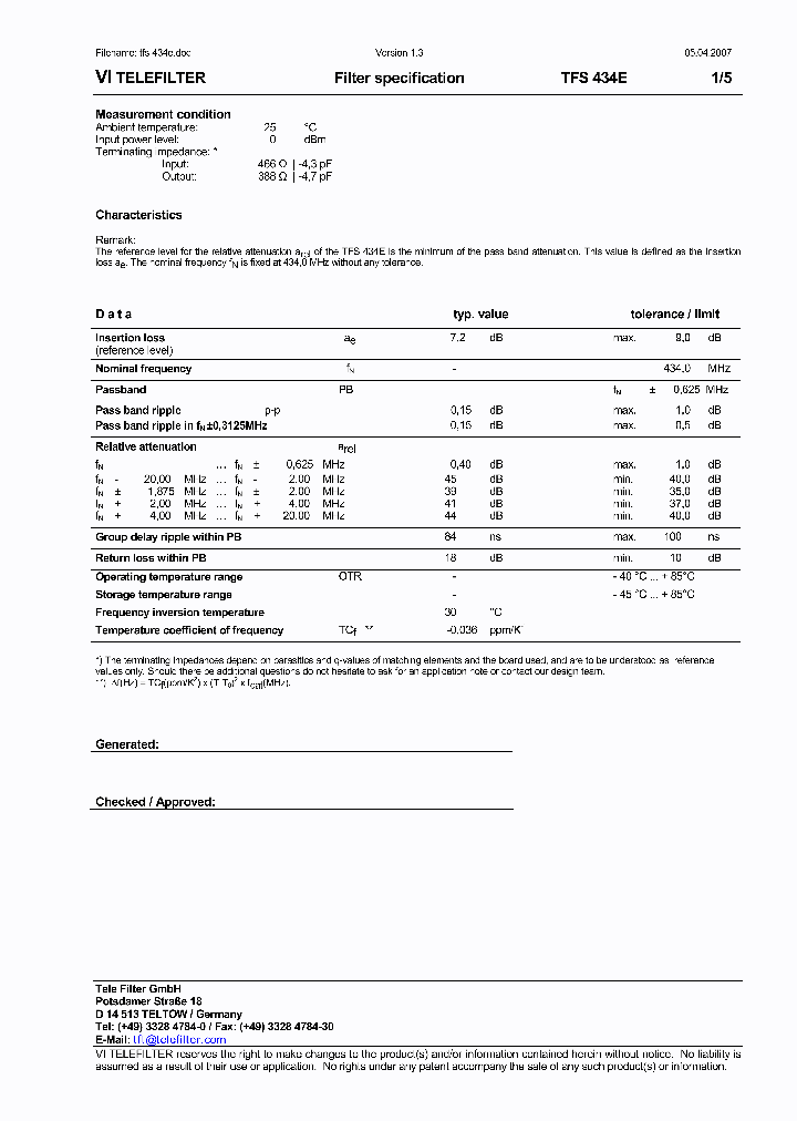 TFS434E_8533731.PDF Datasheet