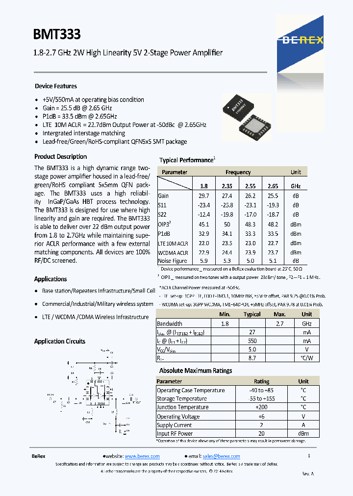 BMT333_8534423.PDF Datasheet