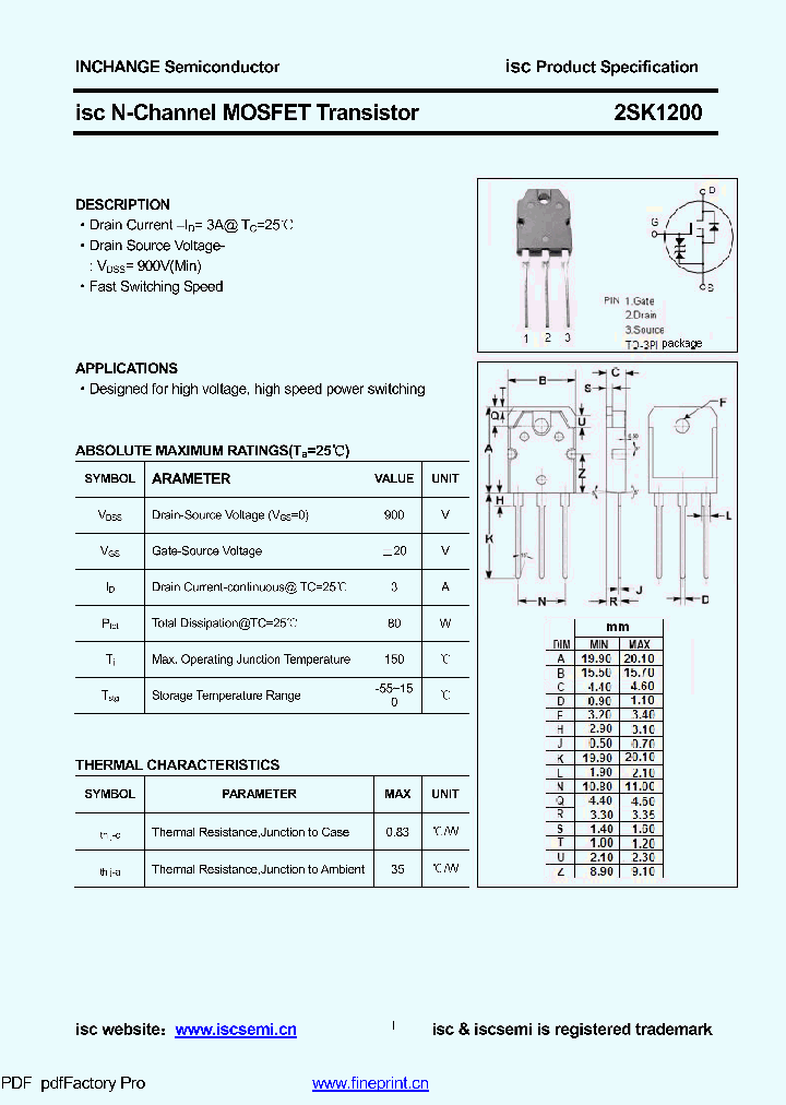 2SK1200_8535060.PDF Datasheet
