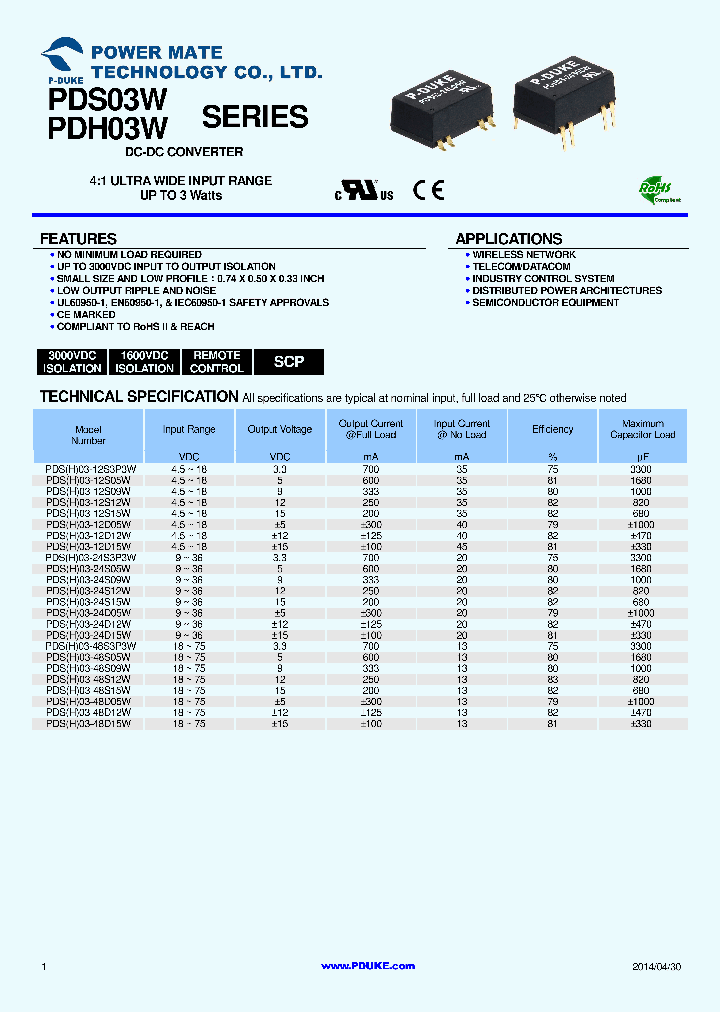 PDSH03-48D05W_8537832.PDF Datasheet