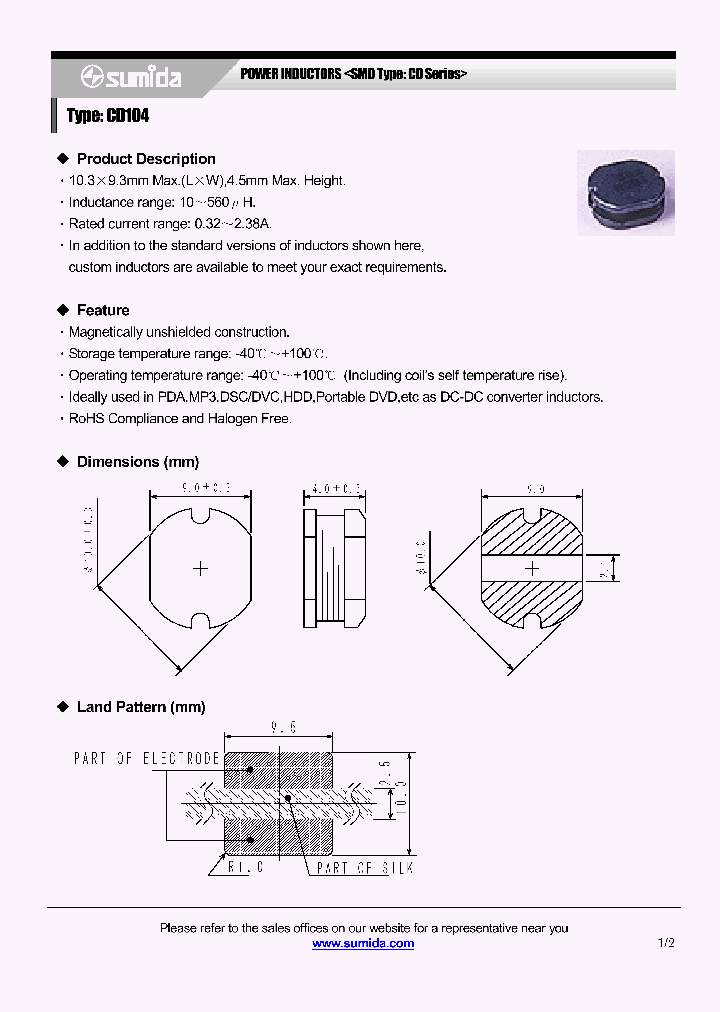 CD104NP-180MB_8539805.PDF Datasheet