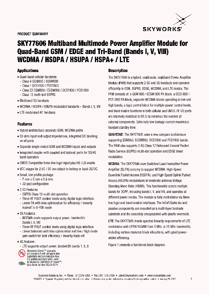 SKY77606_8541937.PDF Datasheet