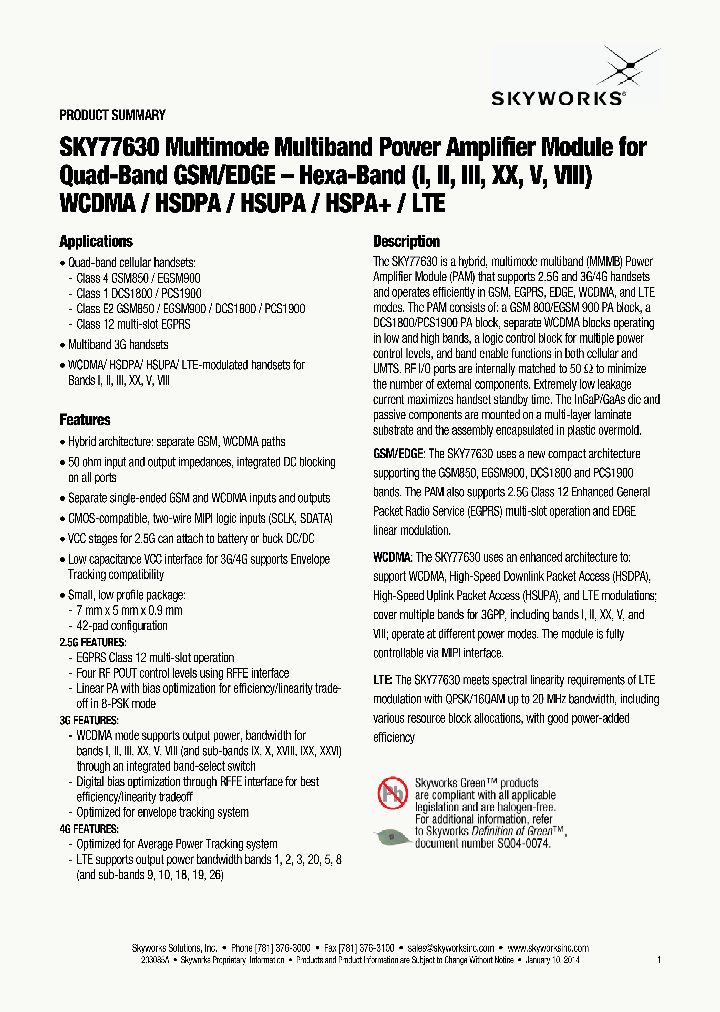 SKY77630_8541945.PDF Datasheet