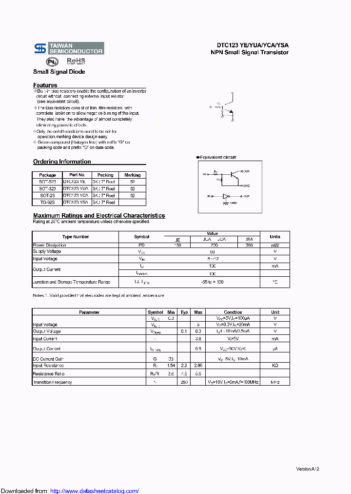 DTC123YE_8543369.PDF Datasheet