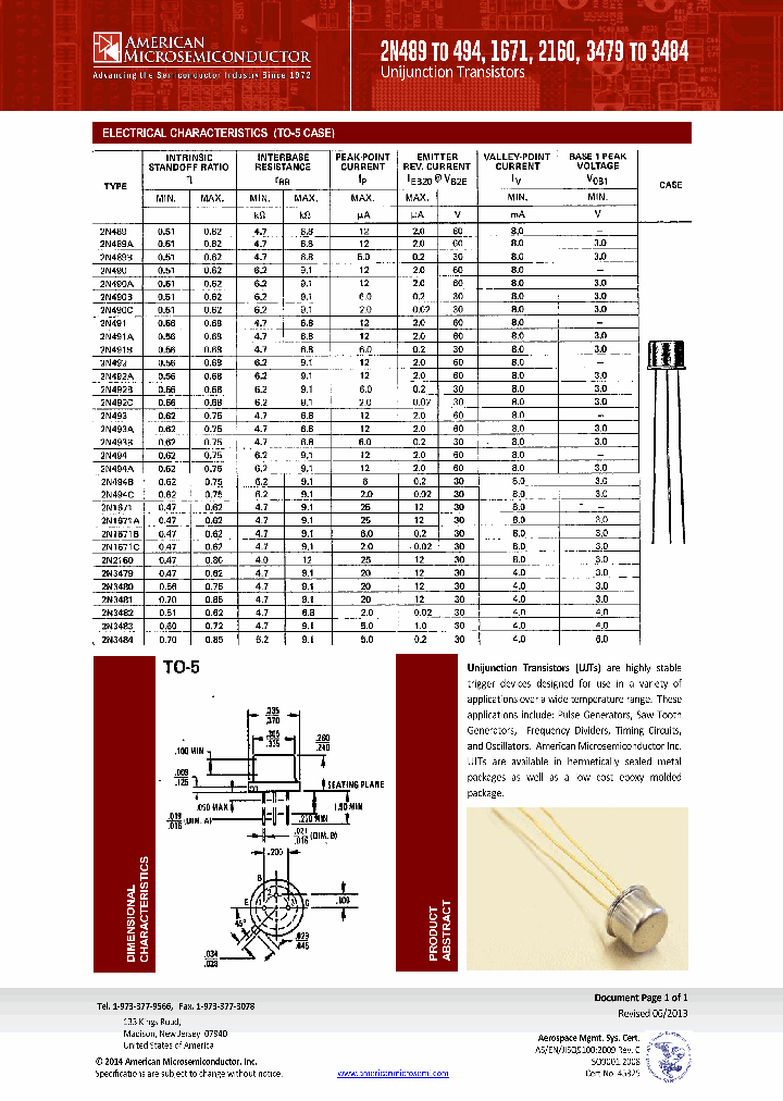 2N491_8546250.PDF Datasheet