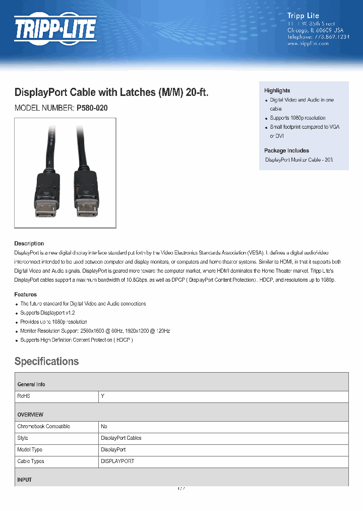 P580020_8546487.PDF Datasheet