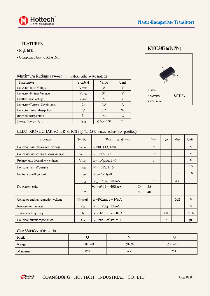 KTC3876_8546465.PDF Datasheet