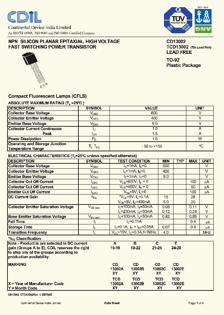 CD13002_8546960.PDF Datasheet