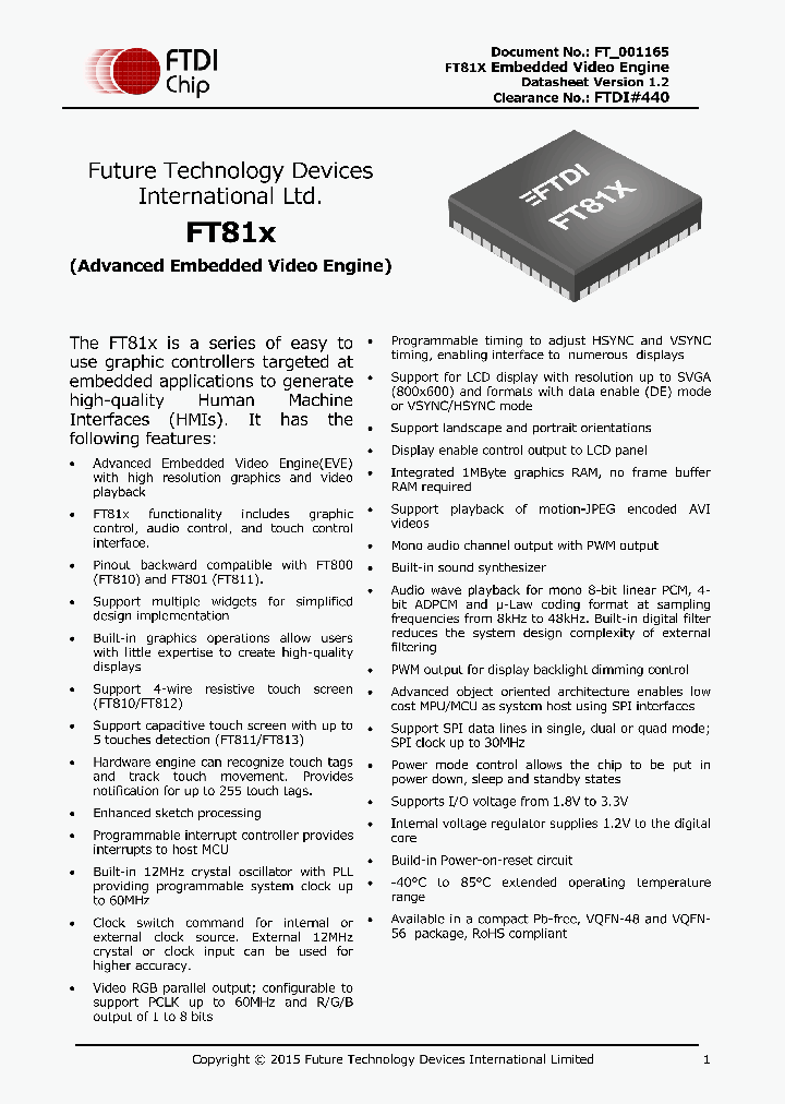 FT810Q-X_8547320.PDF Datasheet