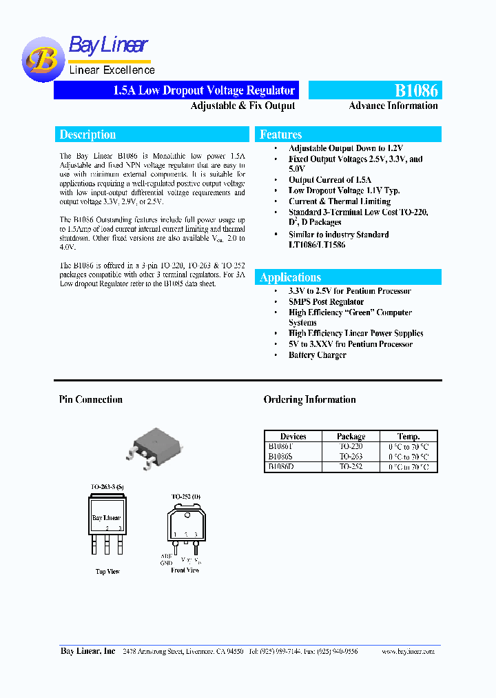 B1086S-ADJ_8549316.PDF Datasheet
