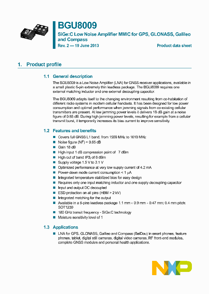 BGU8009_8552388.PDF Datasheet