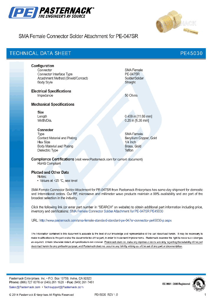 PE45030_8556209.PDF Datasheet