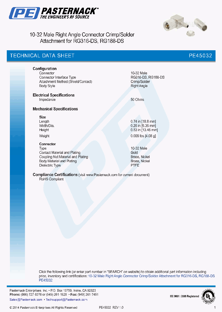 PE45032_8556210.PDF Datasheet