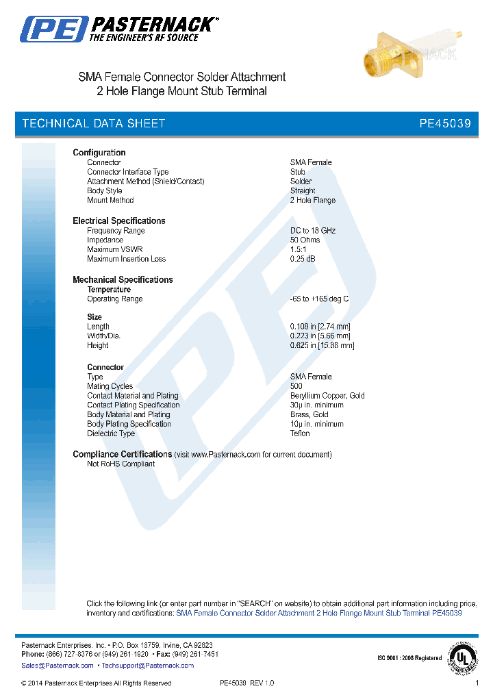 PE45039_8556214.PDF Datasheet