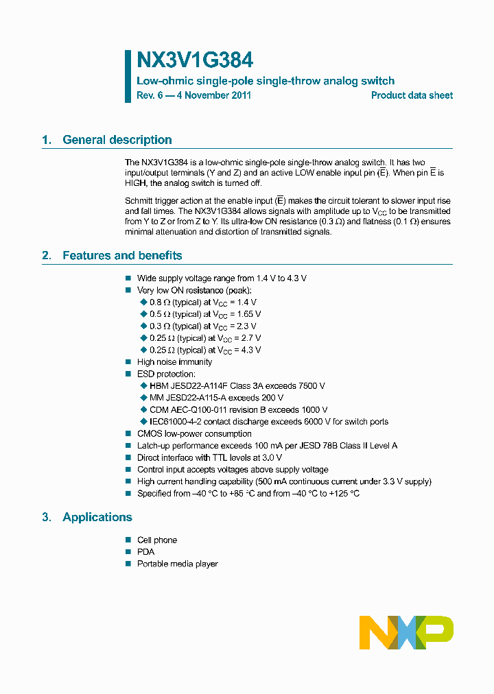 NX3V1G384GW-125_8559396.PDF Datasheet