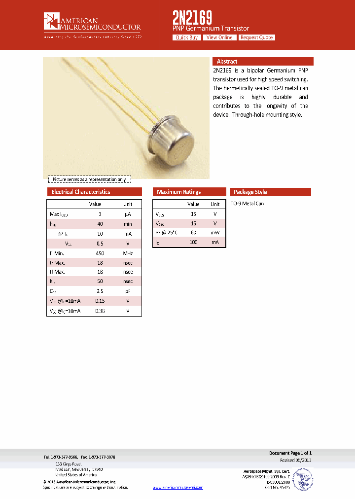 2N2169_8561099.PDF Datasheet
