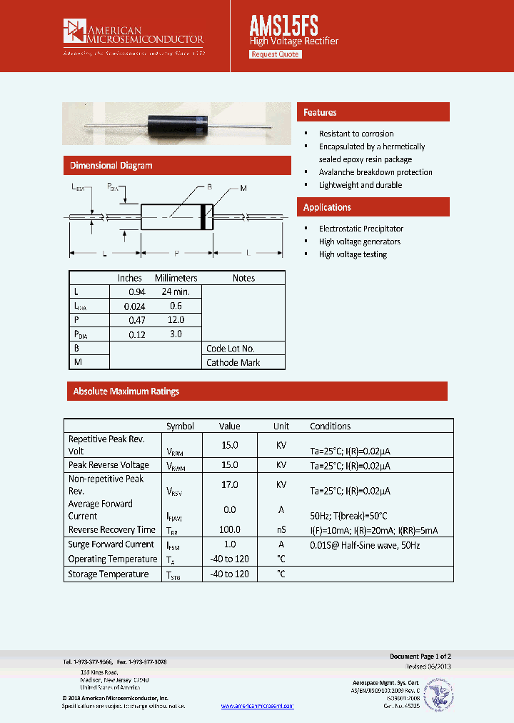 AMS15FS_8561112.PDF Datasheet
