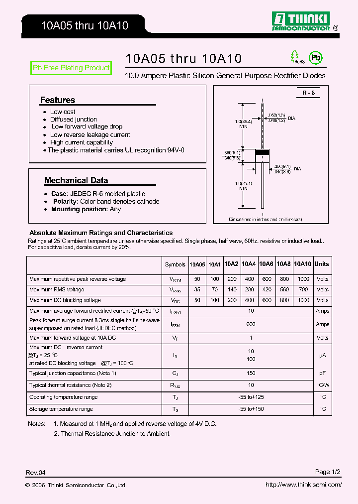 10A10_8560305.PDF Datasheet