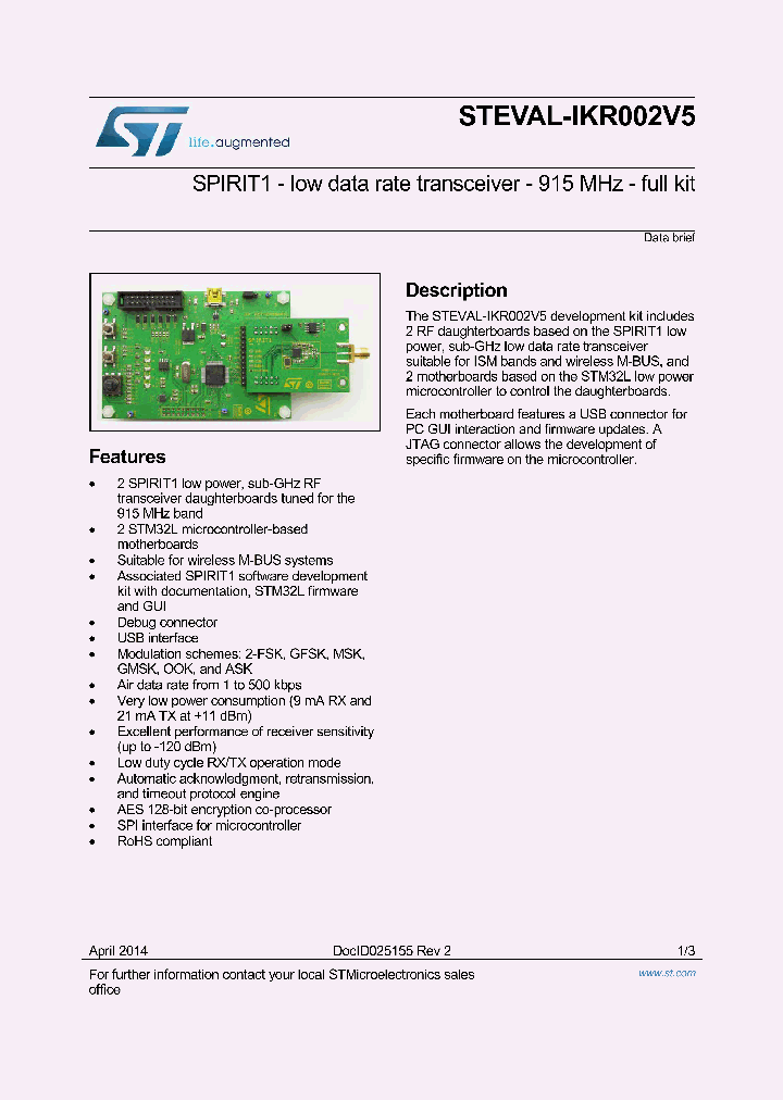STEVAL-IKR002V5_8561523.PDF Datasheet