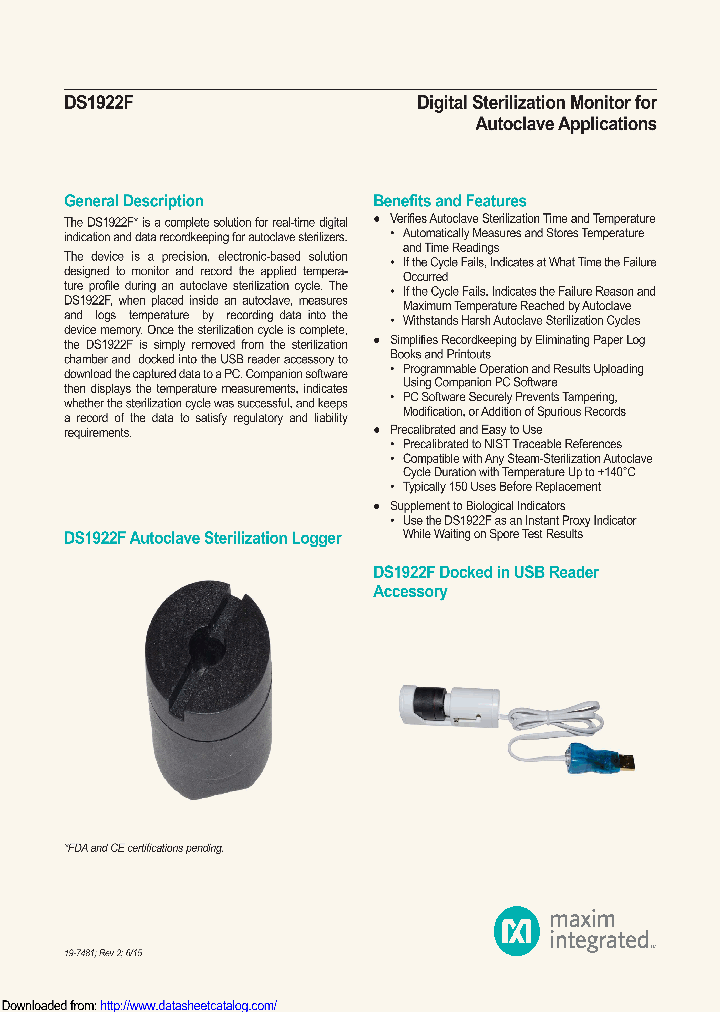 DS1922F-F5_8563662.PDF Datasheet