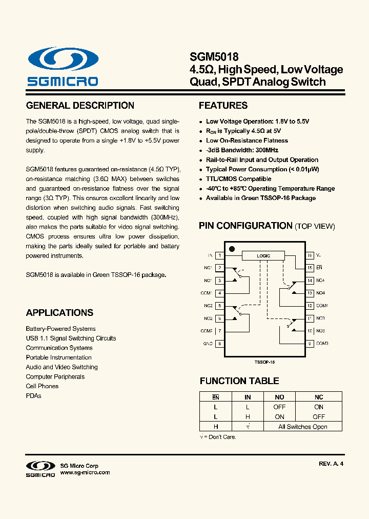 SGM5018-15_8564475.PDF Datasheet