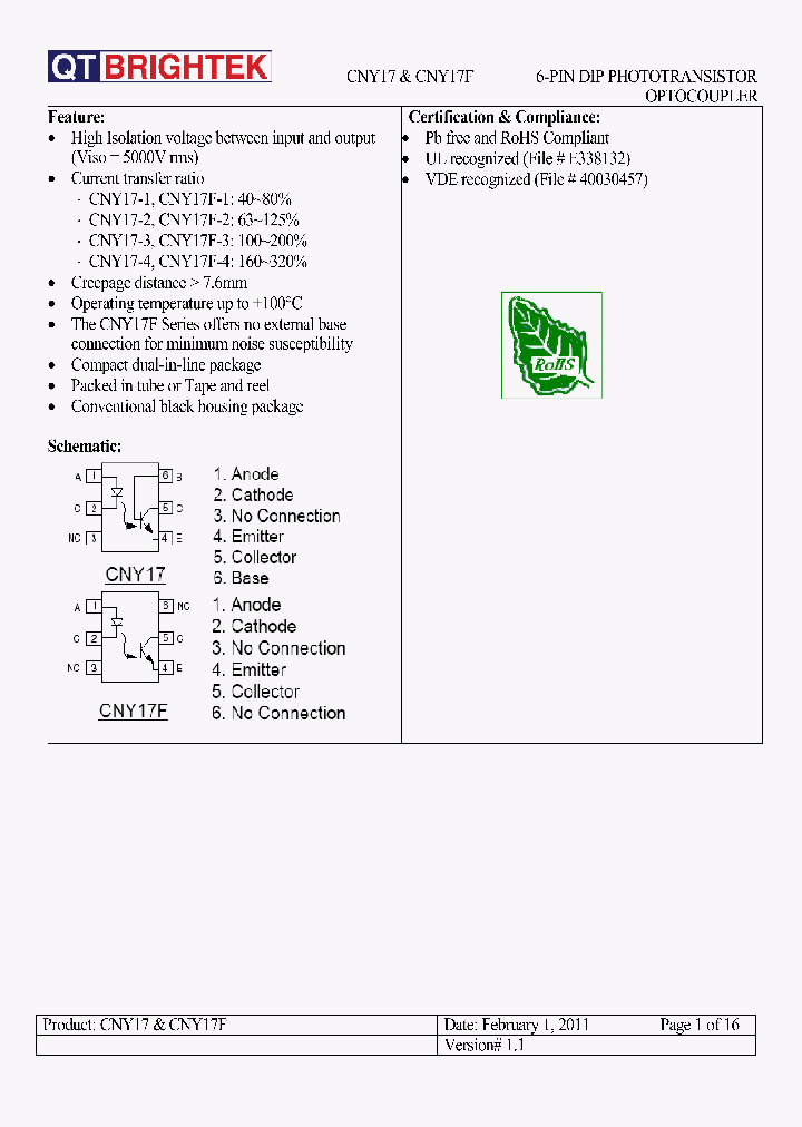 CNY17_8566283.PDF Datasheet