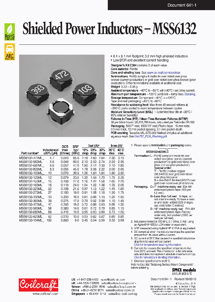 MSS6132-562ML_8568880.PDF Datasheet