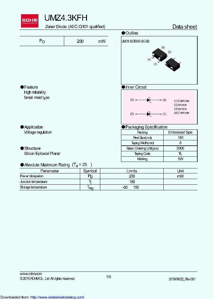 UMZ43KFHTL_8569938.PDF Datasheet