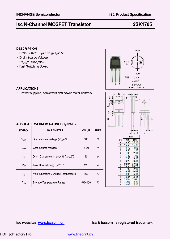 2SK1705_8572044.PDF Datasheet