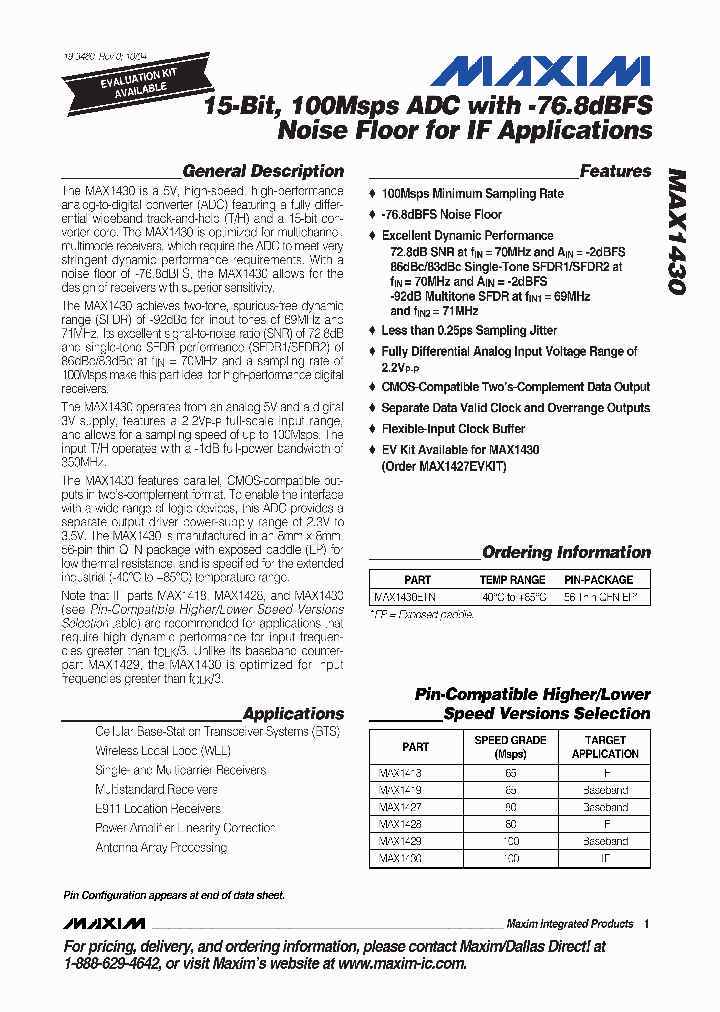 MAX1430ETN_8571918.PDF Datasheet
