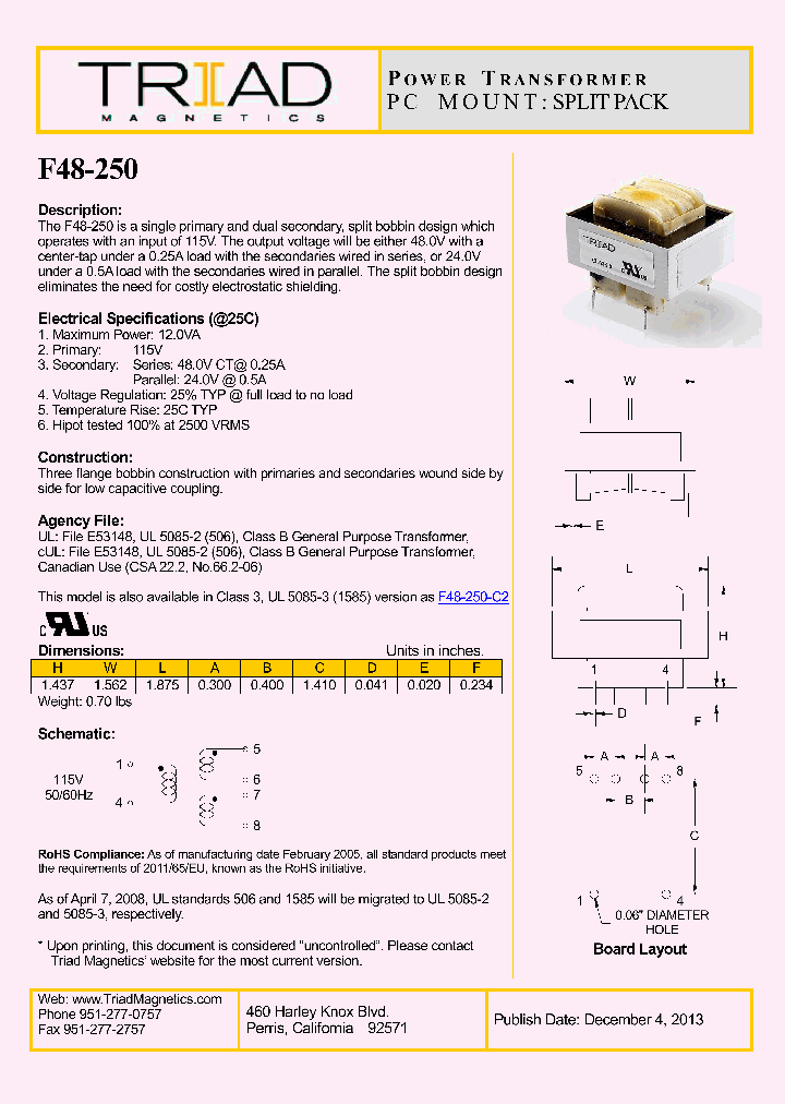 F48-250_8578971.PDF Datasheet