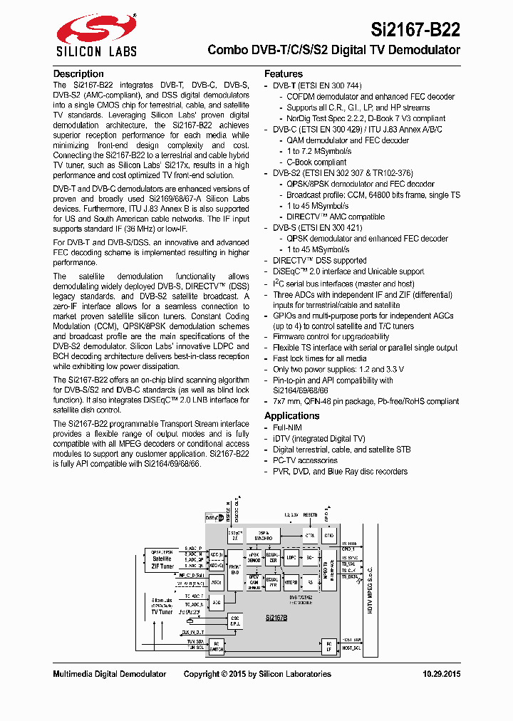 SI2167-B22_8580737.PDF Datasheet