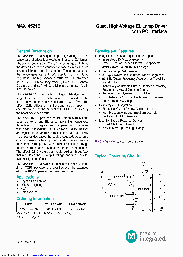 MAX14521EETGT_8583735.PDF Datasheet