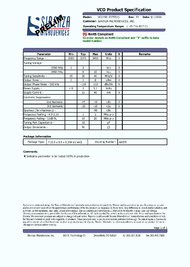 VCO190-3375TY_8588584.PDF Datasheet