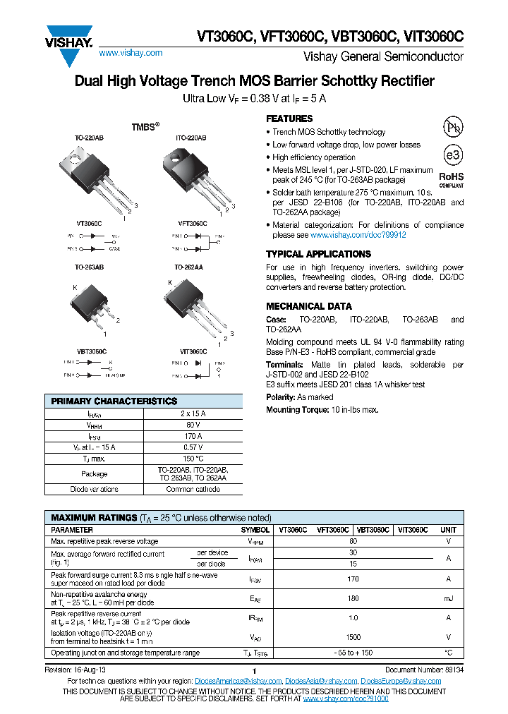 VFT3060C_8588785.PDF Datasheet