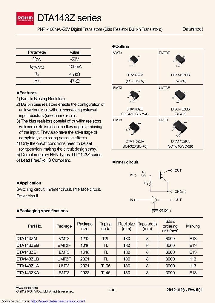 DTA143ZMFHAT2L_8589368.PDF Datasheet