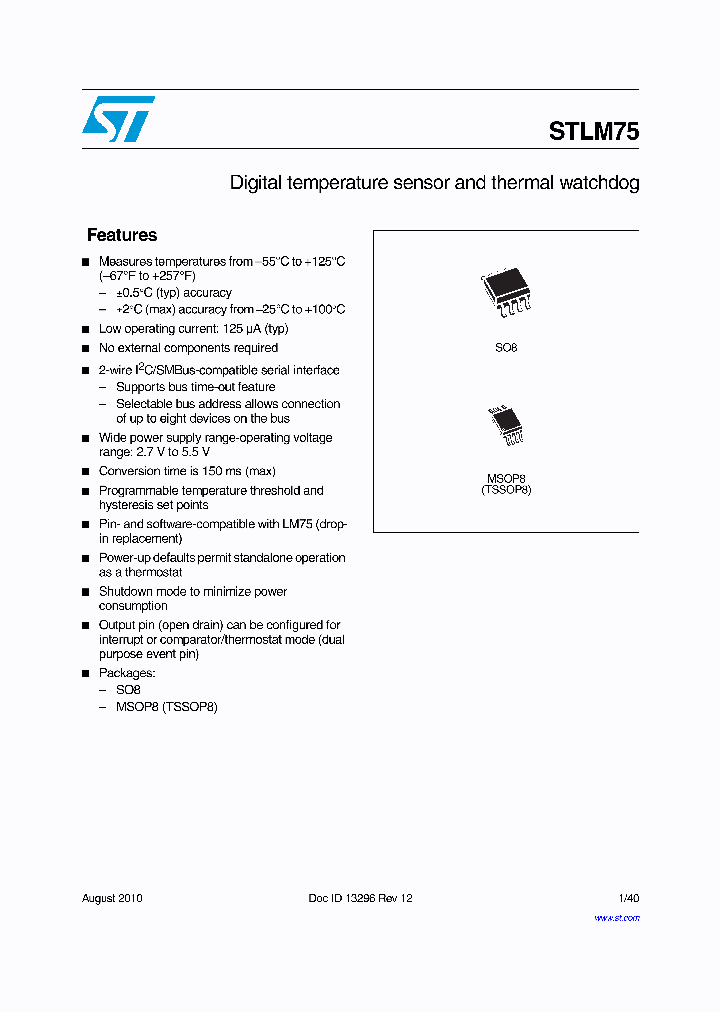 STLM75M2F_8591314.PDF Datasheet