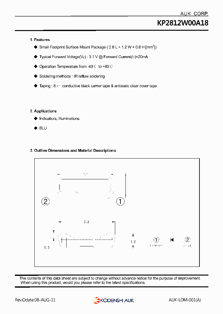 KP2812W00A18_8595718.PDF Datasheet