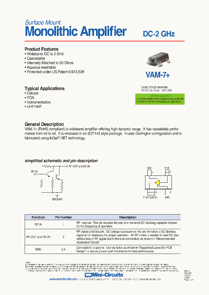 VAM-7_8596160.PDF Datasheet