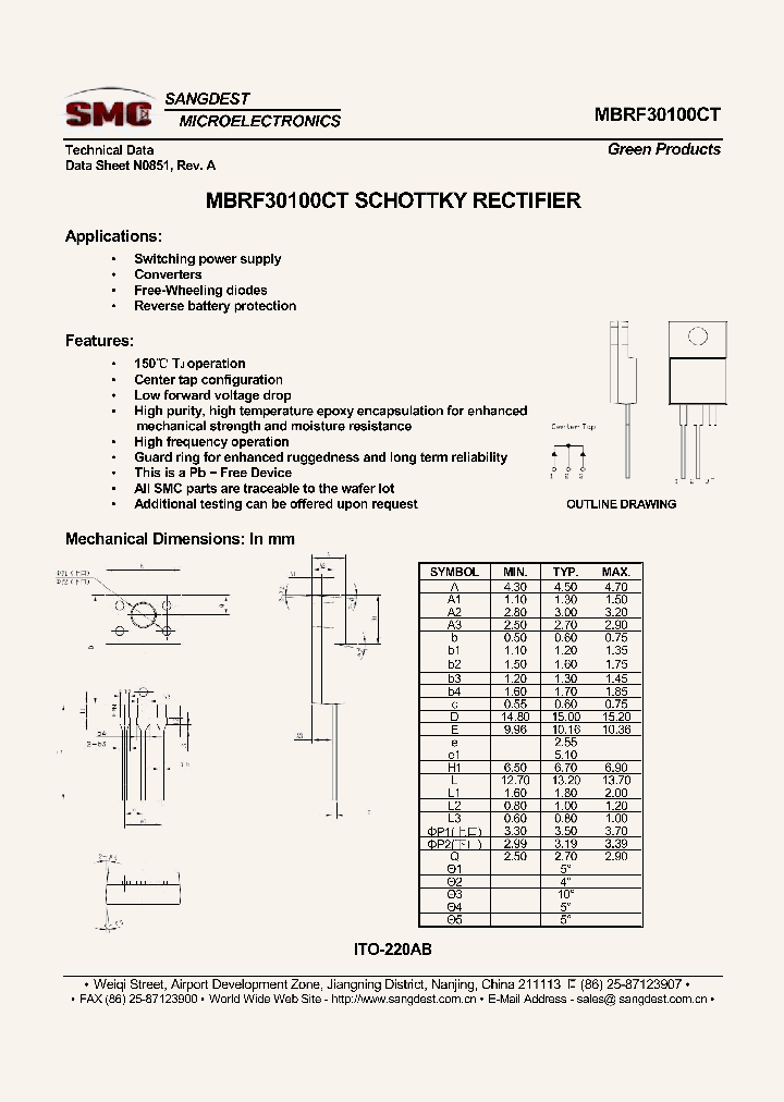MBRF30100CT_8596895.PDF Datasheet