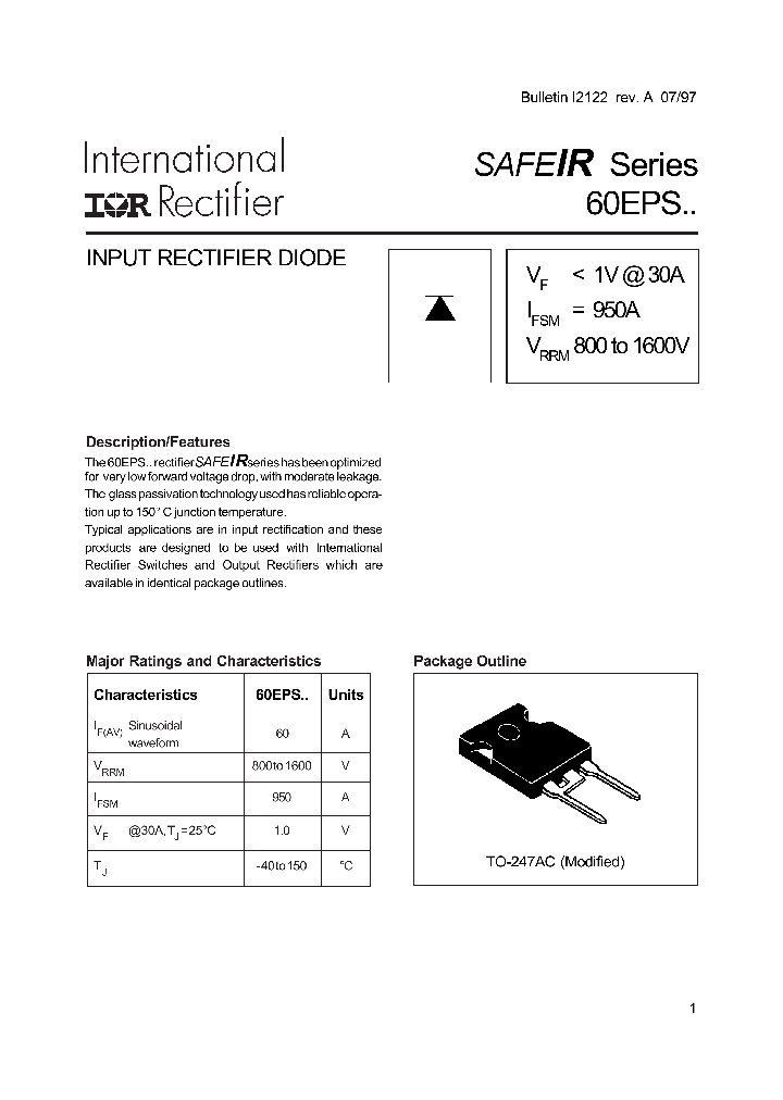 60EPS16_8600591.PDF Datasheet