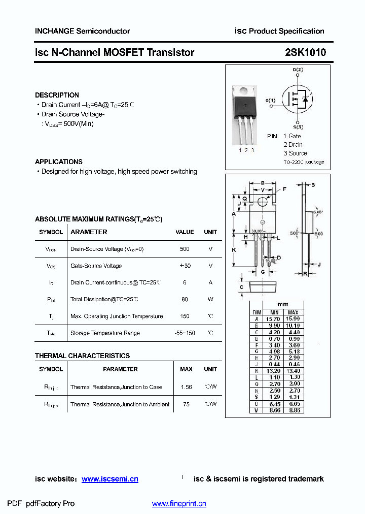 2SK1010_8602420.PDF Datasheet